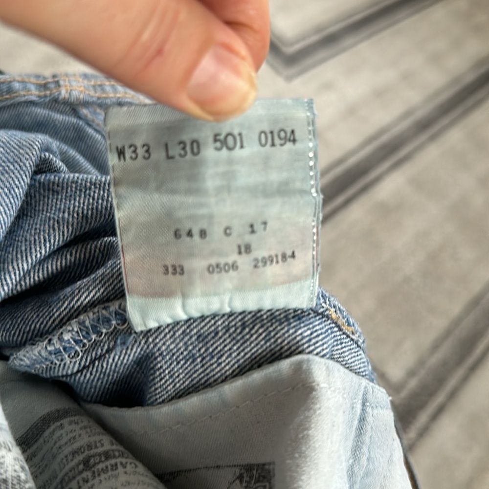 VIntage Levi's 501 Reworked Jeans - Picture 9 of 12